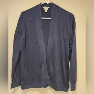 J.Crew Lightweight Navy Blue Cardigan
